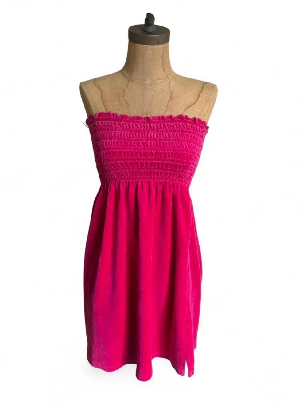 Barbie Pink y2k Juicy Couture Velour Dress